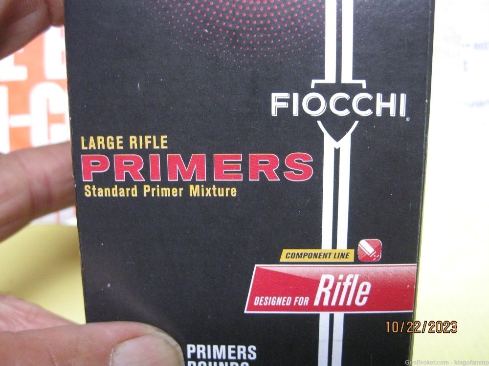 SCARCE Newest LARGE RIFLE Primers 1,000 pc Fresh Brick; more available too-img-2