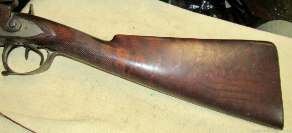 Beautiful French 1850's Percussion 16 Bore Double Barrel Shotgun-img-26
