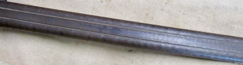 Beautiful French 1850's Percussion 16 Bore Double Barrel Shotgun-img-19