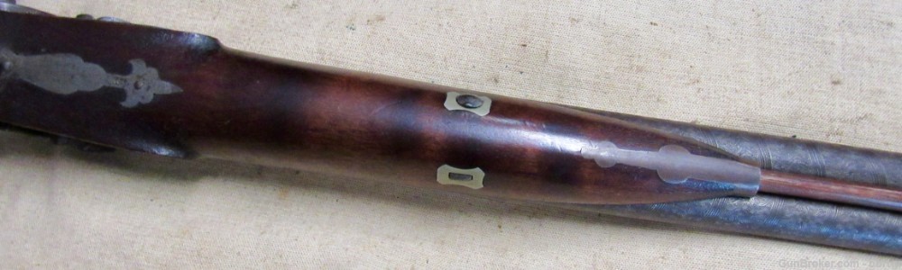 Beautiful French 1850's Percussion 16 Bore Double Barrel Shotgun-img-15