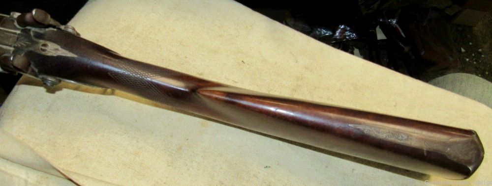 Beautiful French 1850's Percussion 16 Bore Double Barrel Shotgun-img-24