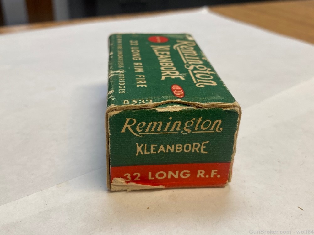 32 Long Rimfire Remington Kleanbore  80 gr 32 L RF NOS-img-3