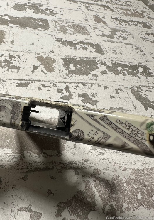 !COOL, Hundred Dollar Bill Benjamin Franklin, Glock 43, 9mm, Custom!-img-7