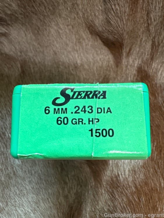 Bullets #24 Sierra 6MM (5 Boxes)-img-5