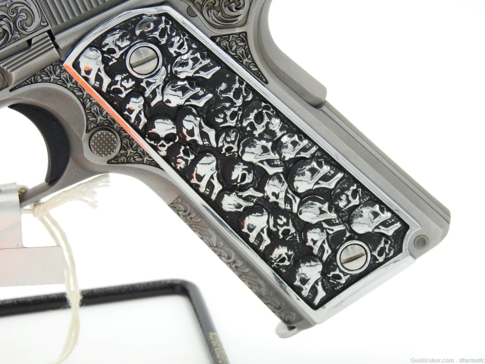 Rare Unique Custom Engraved Colt MK IV Series 70 Gov't Model 1911 .38 SUPER-img-7