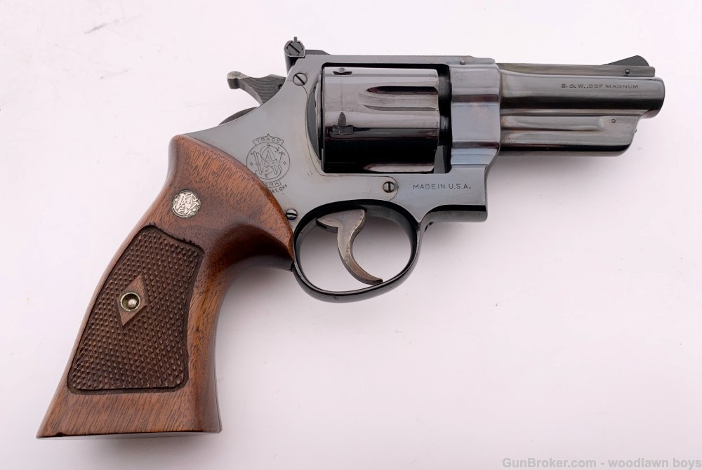 S&W 3.5" BLUE TRANSITIONAL MAGNUM 1 OF 12 KNOWN .357 MAGNUM-img-4