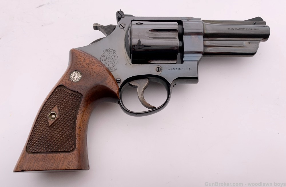 S&W 3.5" BLUE TRANSITIONAL MAGNUM 1 OF 12 KNOWN .357 MAGNUM-img-8