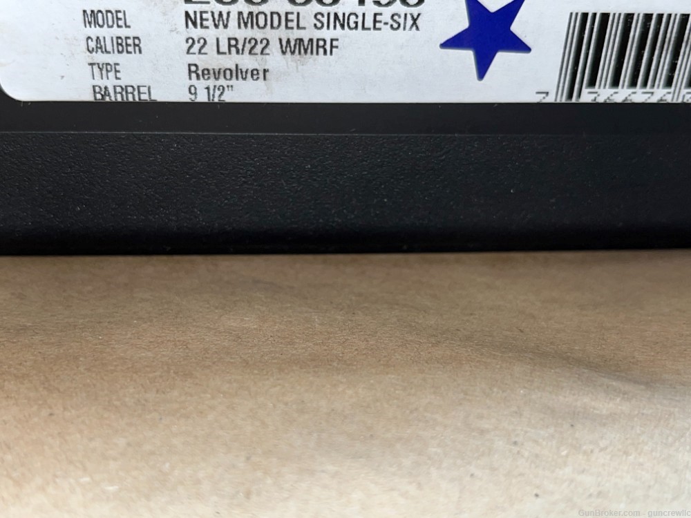 Ruger New Model Single -Six 22LR/22Mag Convertible 9.5" 00624 Blued Layaway-img-21