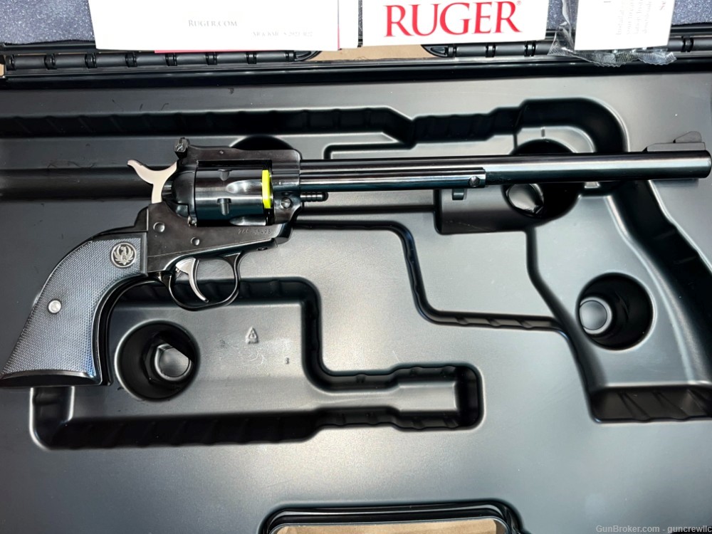 Ruger New Model Single -Six 22LR/22Mag Convertible 9.5" 00624 Blued Layaway-img-2