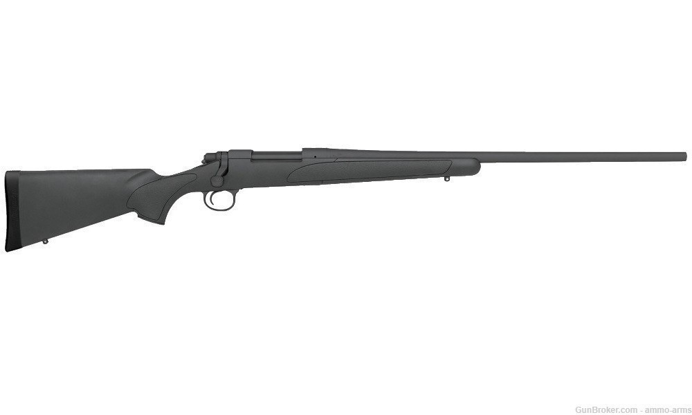 Remington Model 700 ADL .308 Win 24" Blued 4 Rds Black Synthetic R85407-img-1