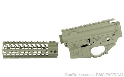 Spikes Tactical Calico Jack set, Upper, Lower, 7" Hand guard, Foliage Green-img-0