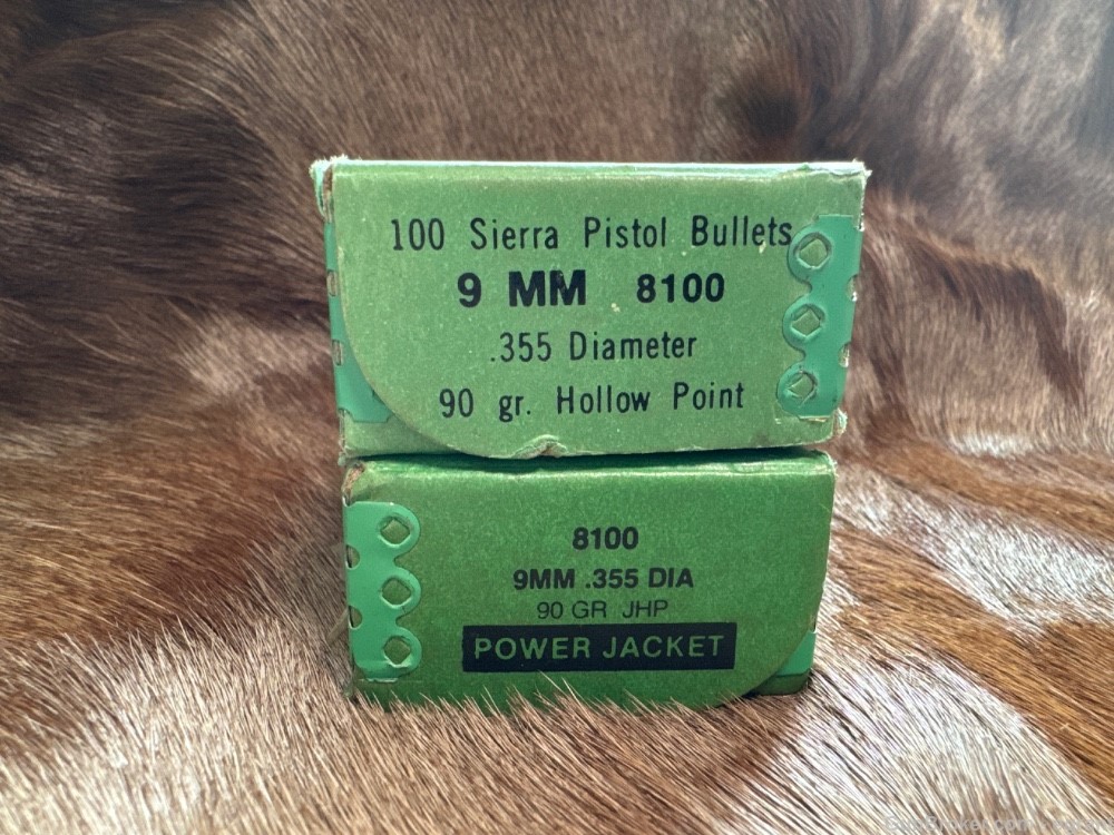 Bullets #25 Sierra 9mm (2 Boxes)-img-0