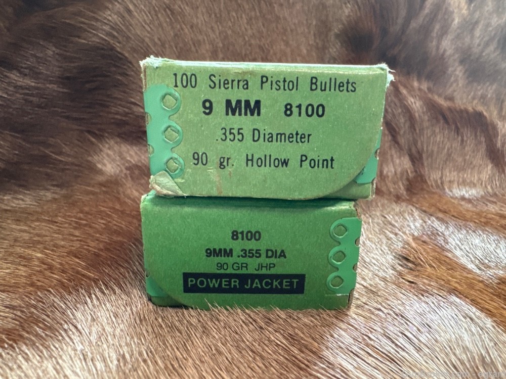 Bullets #25 Sierra 9mm (2 Boxes)-img-1