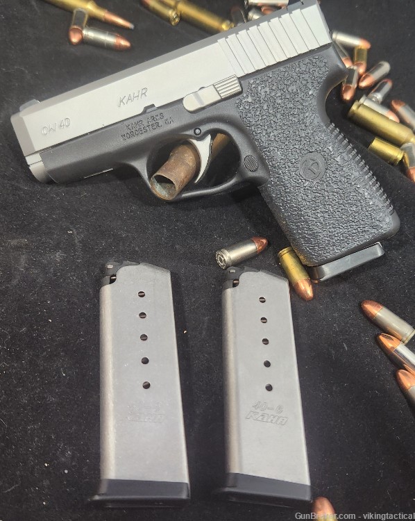 Kahr CW-40, 40 S&W, Unfired, 3 Mags, 6-Round, CCW Ready-img-2