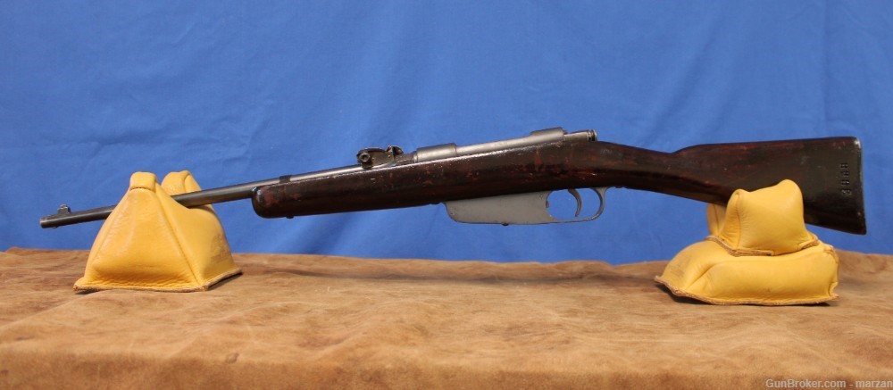 Brescia 1891 Carcano Rifle 6.5x52 Carcano 18 barrel Bolt Action Rifle-img-0