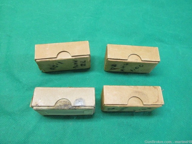 4 Boxes Vintage Winchester 25-35 Winchester Soft Point Bullets 100Gr-img-6