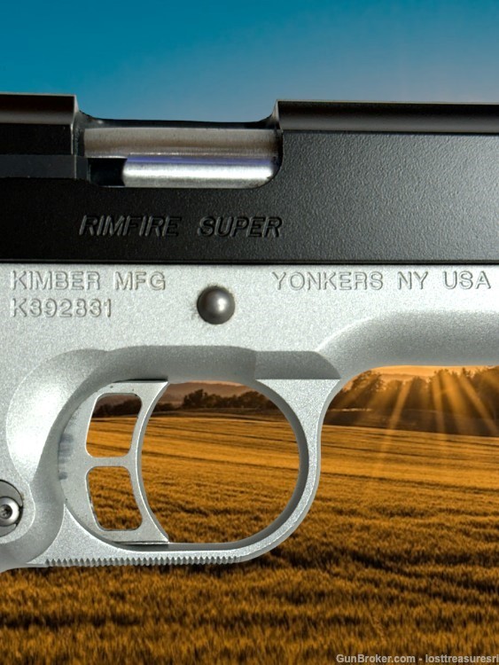 Kimber Rimfire Super Pistol 22LR 5"BBL w/Hardcase & (2) Mags-img-8