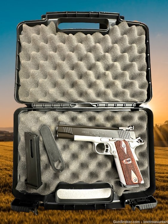 Kimber Rimfire Super Pistol 22LR 5"BBL w/Hardcase & (2) Mags-img-0