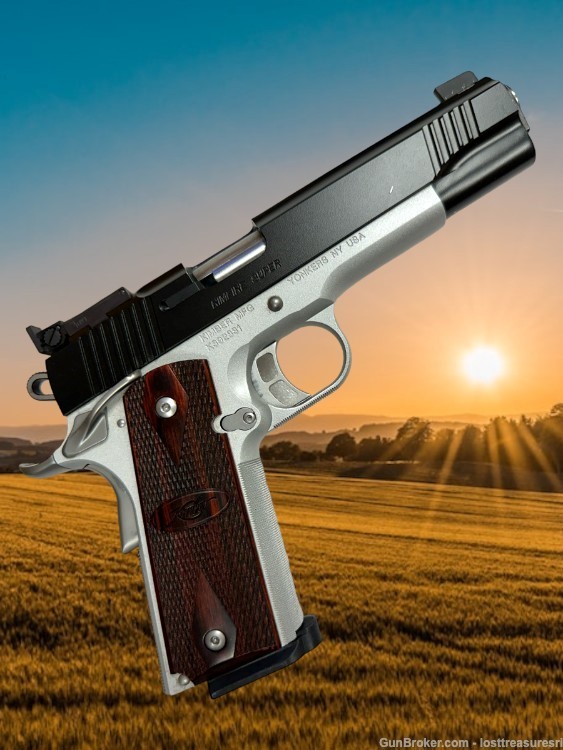 Kimber Rimfire Super Pistol 22LR 5"BBL w/Hardcase & (2) Mags-img-1