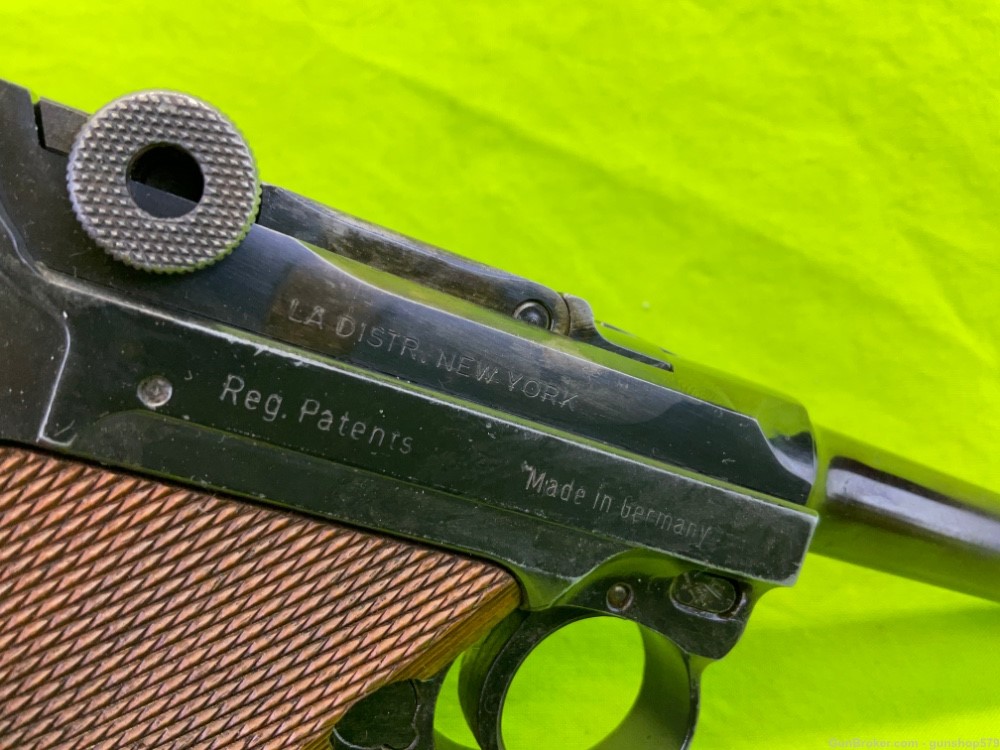 German Erma KGP 68 380 ACP Auto Baby Mini Luger P 08 Semi Post War 1970’s-img-14