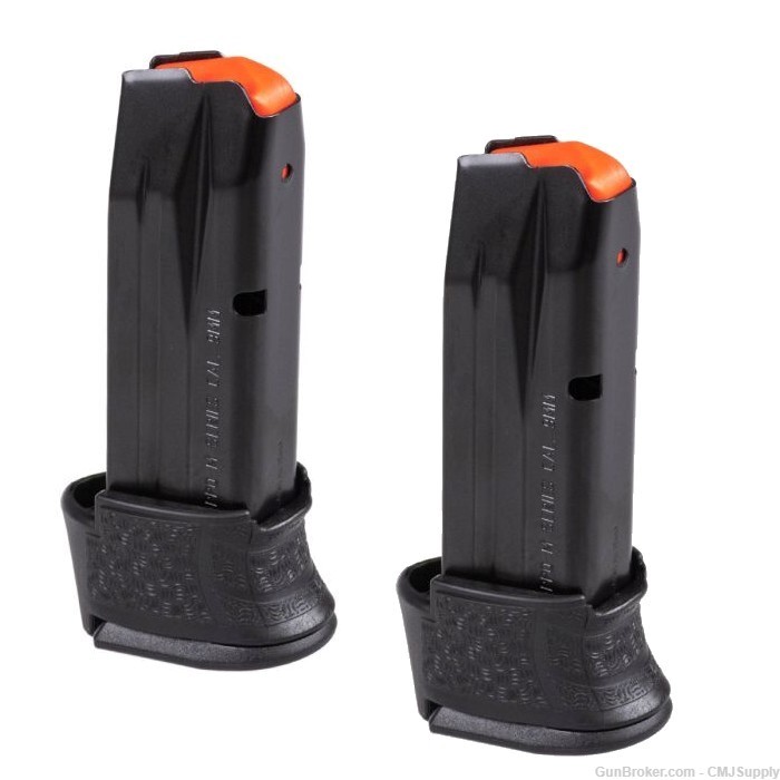 2-PACK Walther PPQ M2 Sub-Compact 9mm 15rd Blue Factory Magazine-img-0