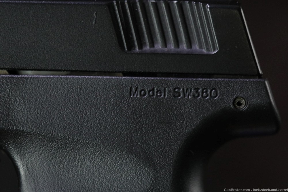 Smith & Wesson S&W Sigma SW380 .380 ACP 3” Semi Auto Pistol & Box, 1996-img-15