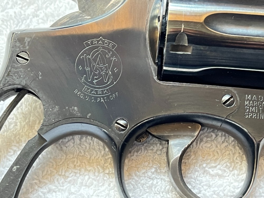 Terrific Smith & Wesson S&W Model 14-2 SAO w/Wilhelm Hofmann Grips C&R-img-17