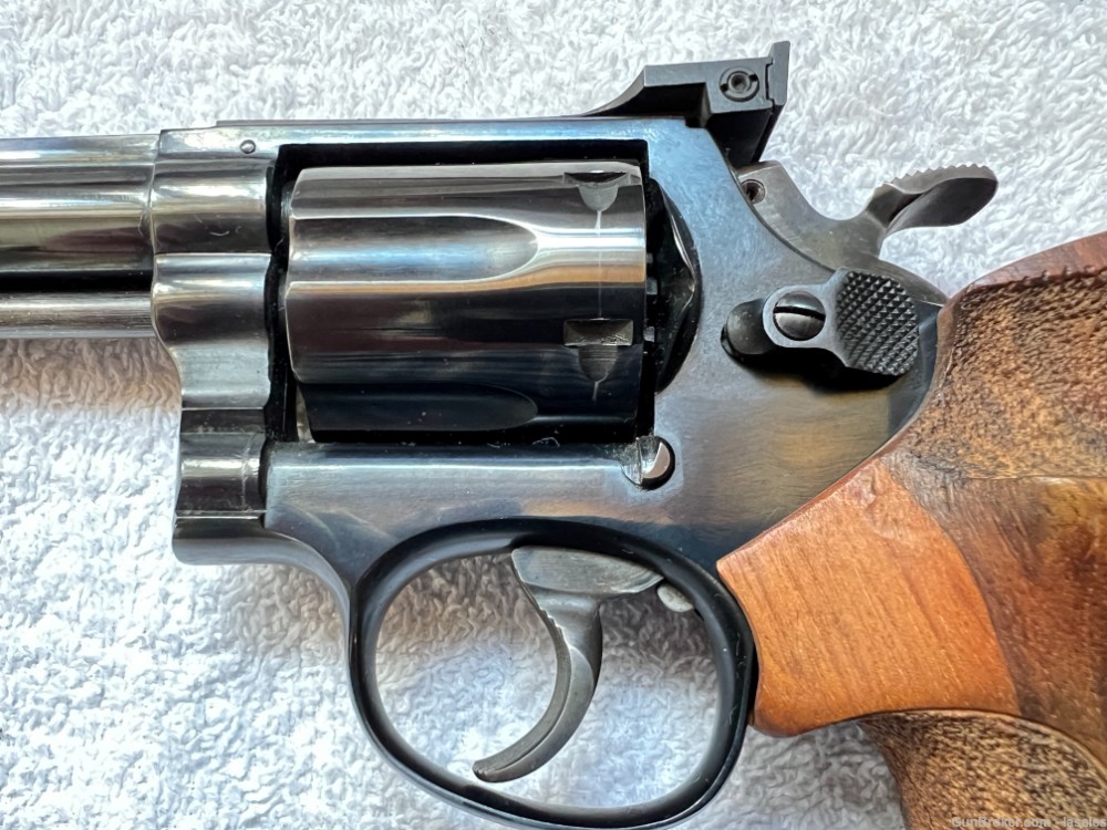 Terrific Smith & Wesson S&W Model 14-2 SAO w/Wilhelm Hofmann Grips C&R-img-22