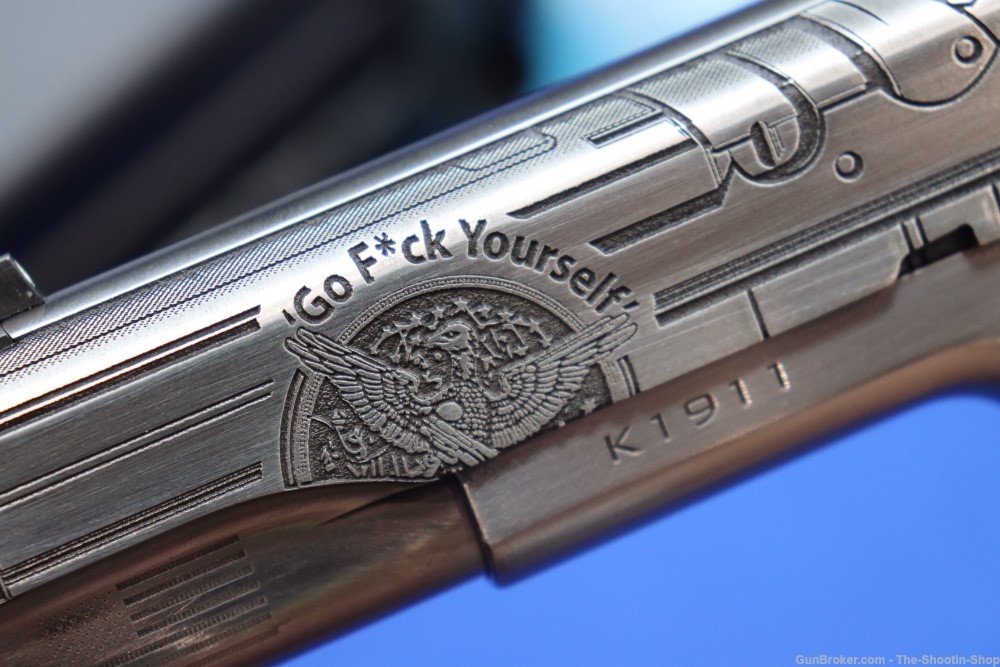Kimber K1911 Pistol ELON MUSK 1st Amendment Edition 1 of 25 45ACP Engraved-img-46