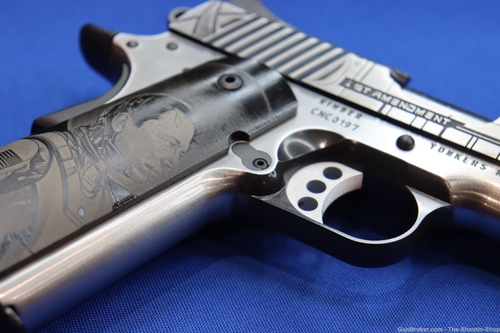Kimber K1911 Pistol ELON MUSK 1st Amendment Edition 1 of 25 45ACP Engraved-img-17