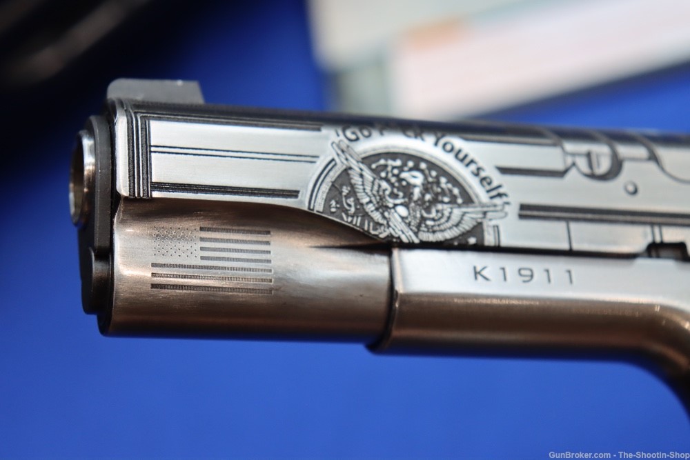 Kimber K1911 Pistol ELON MUSK 1st Amendment Edition 1 of 25 45ACP Engraved-img-33