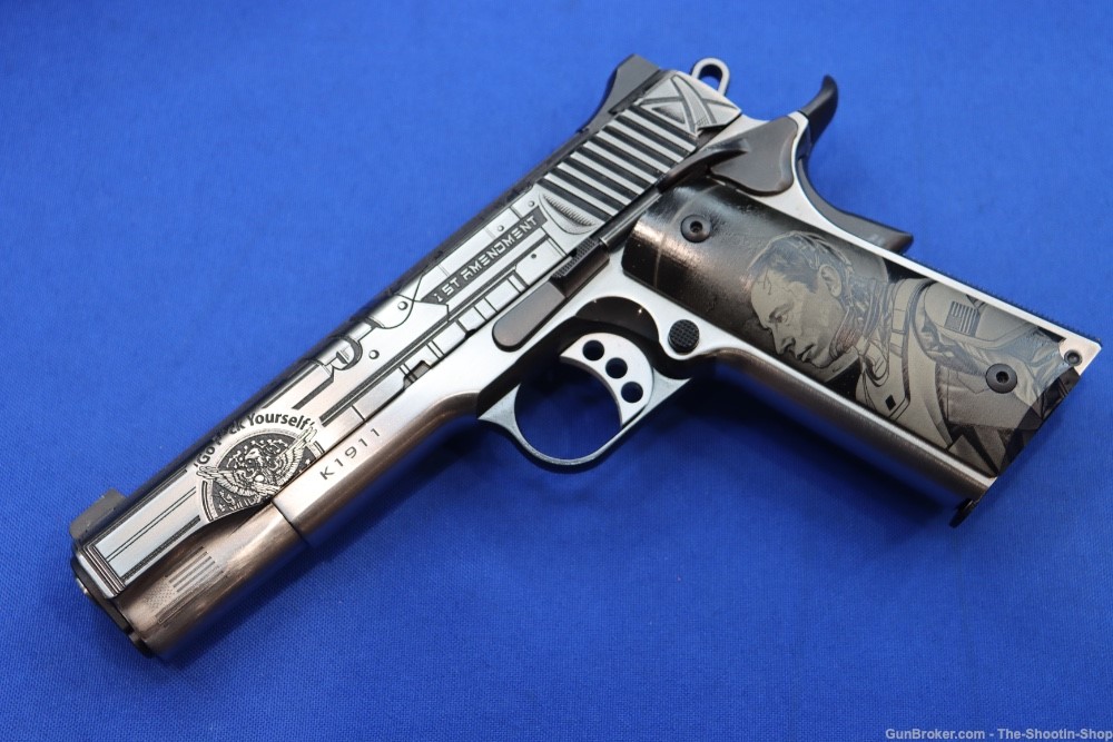 Kimber K1911 Pistol ELON MUSK 1st Amendment Edition 1 of 25 45ACP Engraved-img-48
