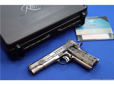 Kimber K1911 Pistol ELON MUSK 1st Amendment Edition 1 of 25 45ACP Engraved
