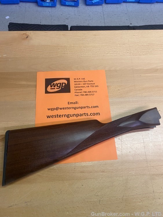 Browning B-S/S buttstock, 12ga sporter, new, parts-img-0