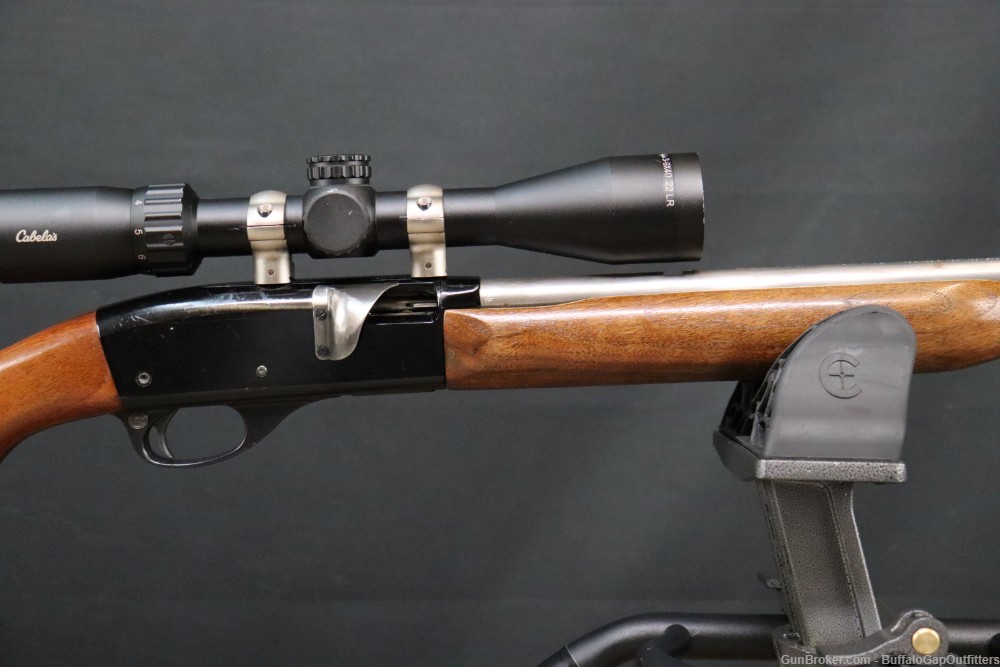 Remington 552 Speedmaster Semi Auto Rifle w/ Cabela's Scope-img-2