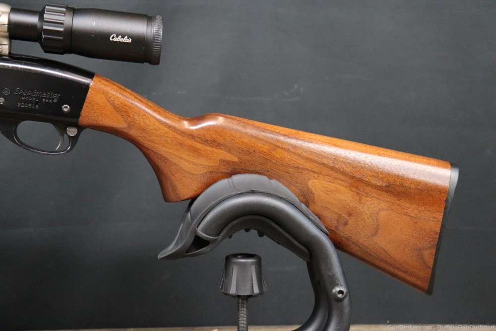 Remington 552 Speedmaster Semi Auto Rifle w/ Cabela's Scope-img-7
