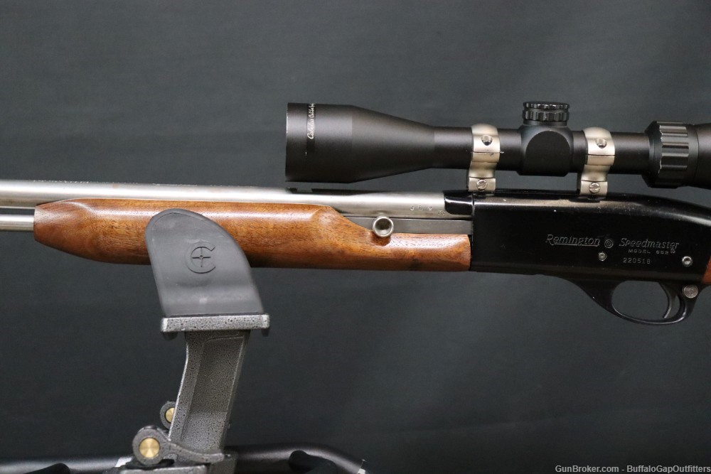 Remington 552 Speedmaster Semi Auto Rifle w/ Cabela's Scope-img-6