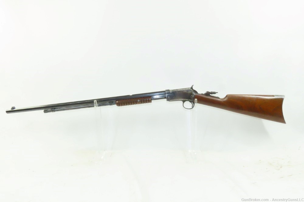 1910 WINCHESTER M1890 PUMP Action TAKEDOWN Rifle SCARCE .22 Winchester Rimf-img-1