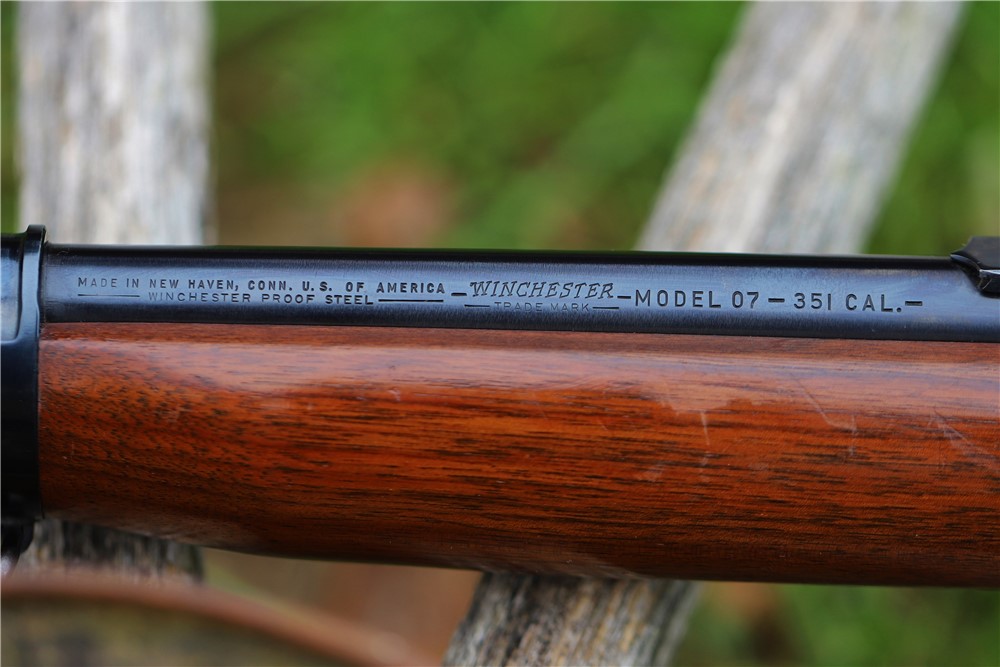 *98% MINTY* Semi-Auto Winchester Self-Loading Rifle Model 07 .351 CAL.-img-4