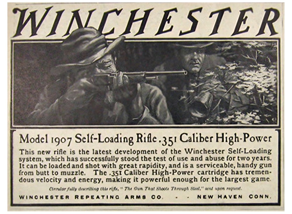 *98% MINTY* Semi-Auto Winchester Self-Loading Rifle Model 07 .351 CAL.-img-16