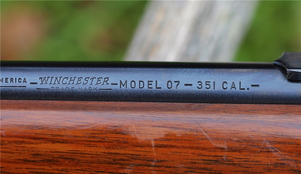*98% MINTY* Semi-Auto Winchester Self-Loading Rifle Model 07 .351 CAL.-img-60