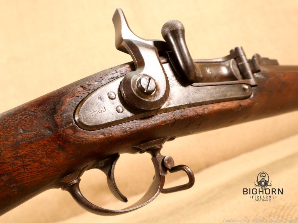Jenks, Bridesburg, .58 Caliber, Needham Conversion Rifle 1863-1865-img-32