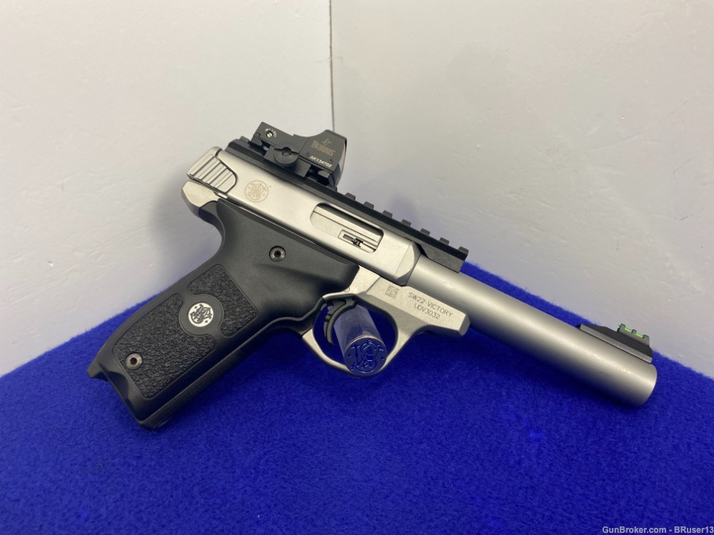 Smith Wesson SW22 Victory .22LR Stainless 5.5" *RELIABLE, ACCURATE RIMFIRE*-img-17