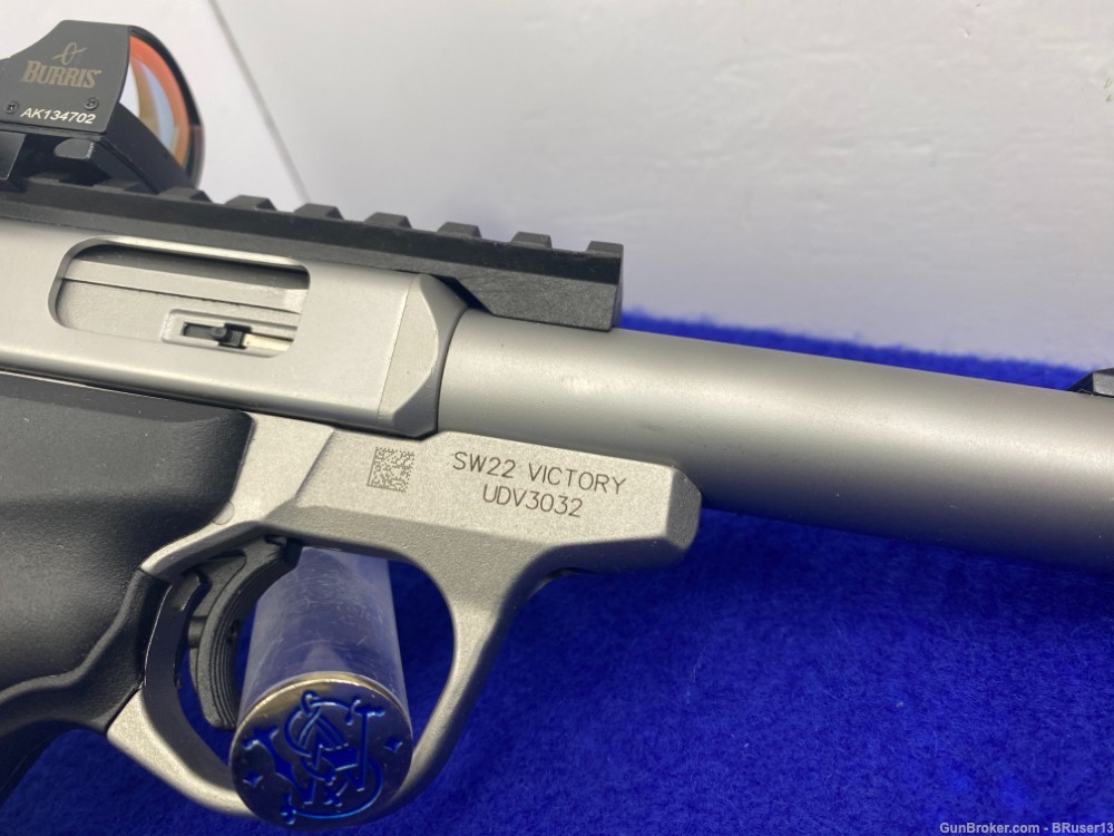 Smith Wesson SW22 Victory .22LR Stainless 5.5" *RELIABLE, ACCURATE RIMFIRE*-img-24