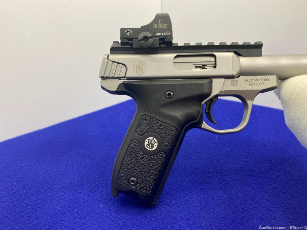 Smith Wesson SW22 Victory .22LR Stainless 5.5" *RELIABLE, ACCURATE RIMFIRE*-img-42