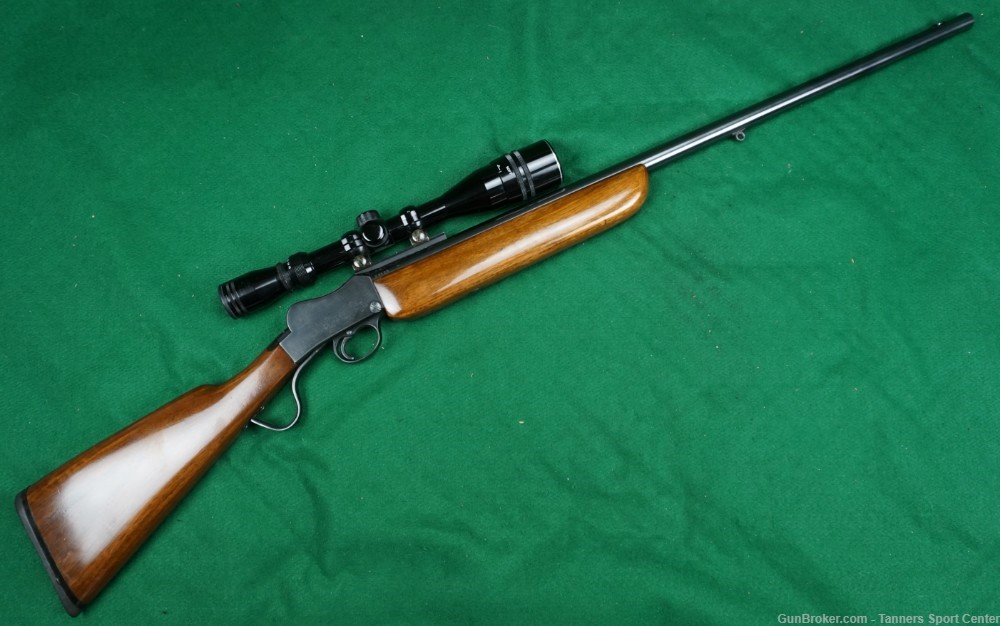BSA Martini Henry 22lr 220 Long Rifle 29" Target w/ Scope No reserve-img-0