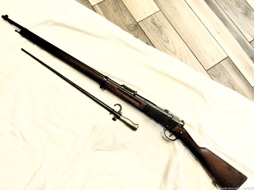 French Lebel rifle 1886 m93 matching with bayonet-img-0