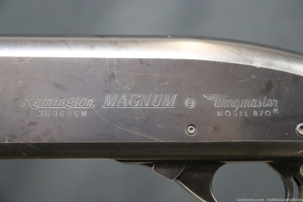 Remington 870 Wingmaster Magnum 12ga Pump Action Shotgun-img-12