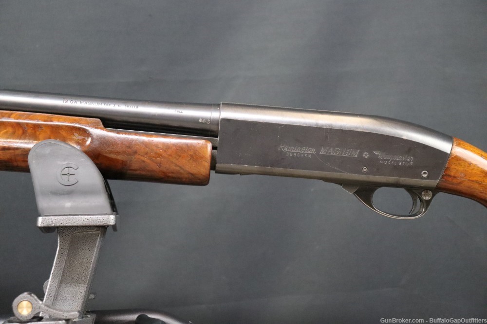 Remington 870 Wingmaster Magnum 12ga Pump Action Shotgun-img-6