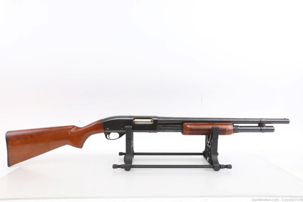 Remington 870 12ga Wingmaster 20" Wood Cylinder 2 3/4" NO RESERVE!-img-1